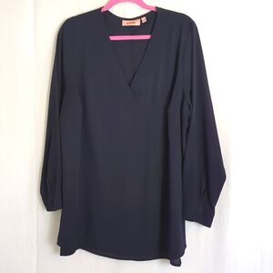 Black Blouse Size 1X EVRI